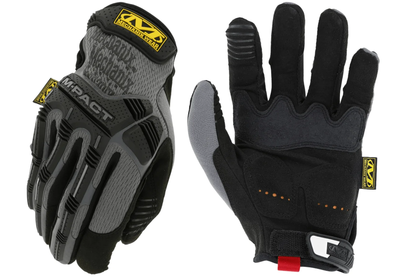 Mechanix M-Pact pracovné rukavice L (MPT-08-010) čierna/sivá 