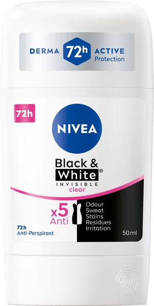 Nivea Tuhý AP B&W Invisible Clear