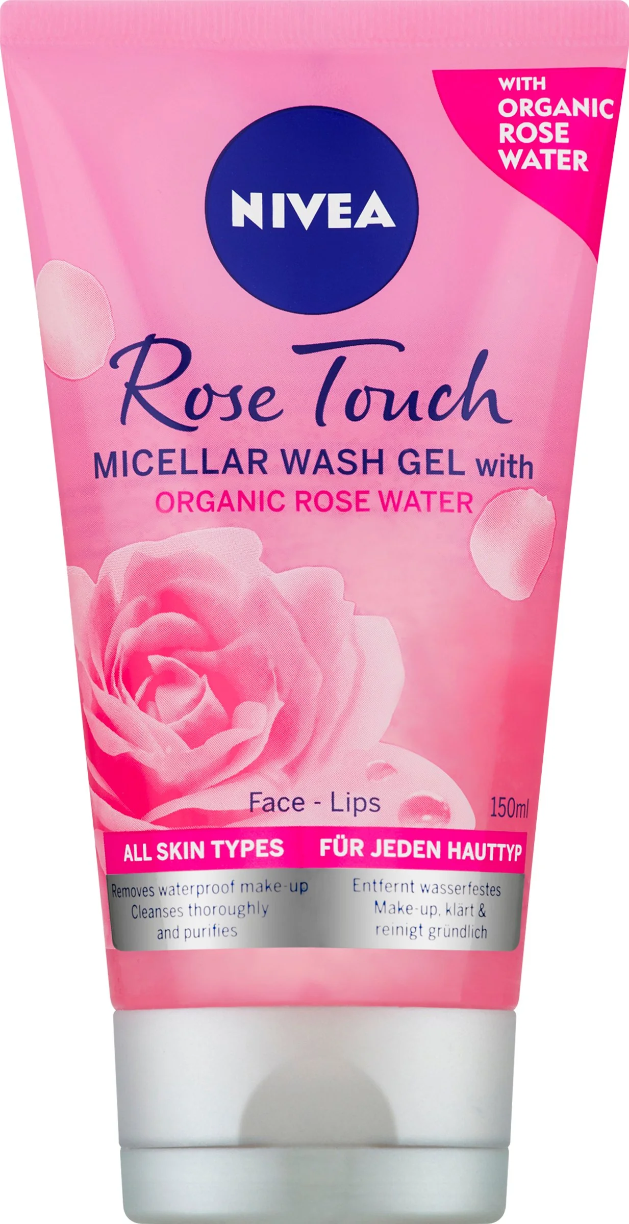 NIVEA Čistiaci micelárny gél Rose 150ml