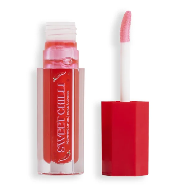 I♥Revolution, Sweet Chilli Plumping Lip Oil - Red 1×4 ml, starostlivosť o pery