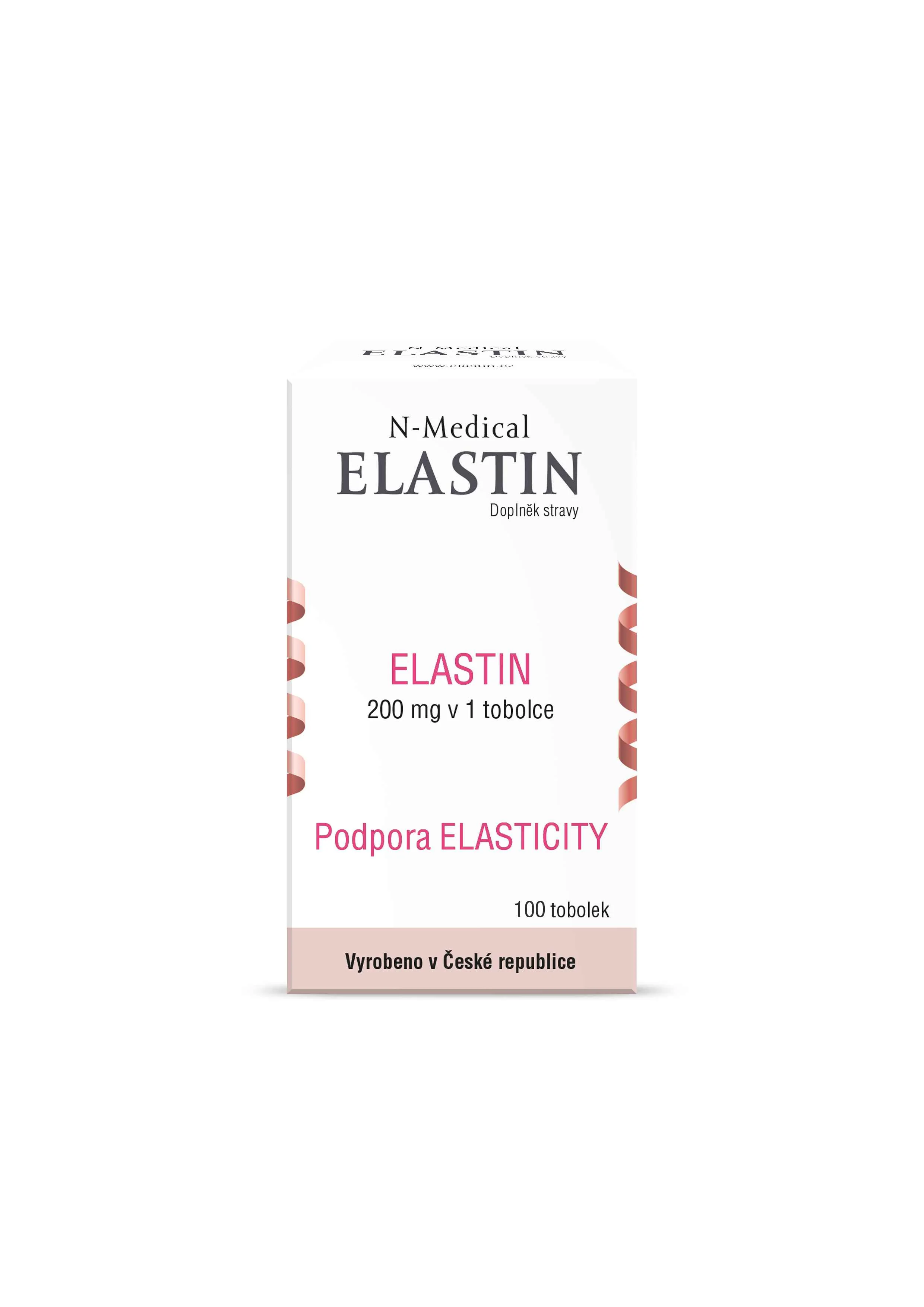 N-MEDICAL ELASTIN N-MEDICAL 100TBL 1×100 cps, výživový doplnok