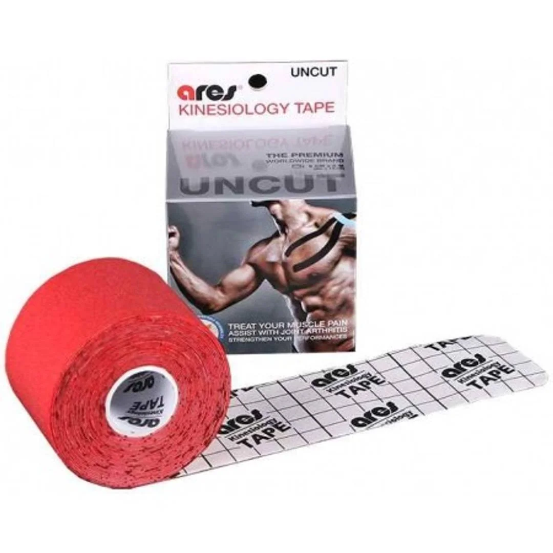 ARES Kinesio tejp 5cm x 5m červená