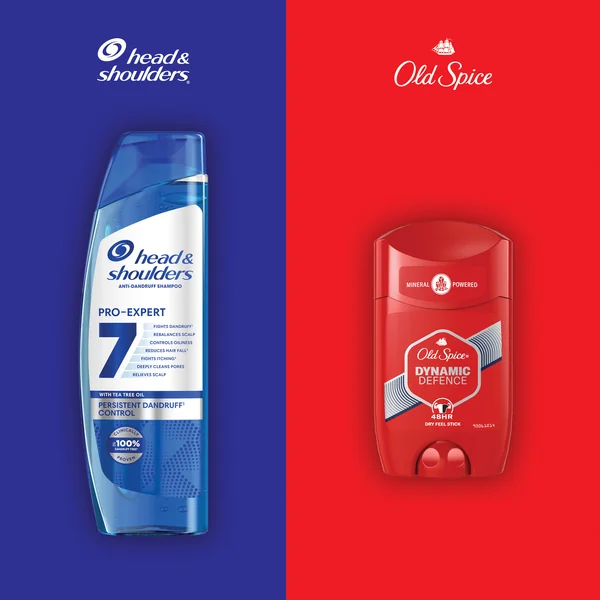 Gaming Legend súprava: šampón Head & Shoulders 7v1 ProExpert a dezodorant Old Spice Dynamic Defence 1×1 ks, darčeková sada