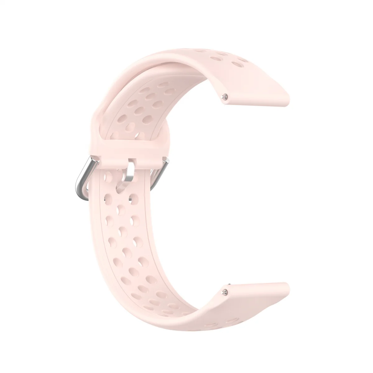 BStrap Silicone Dots remienok na Garmin Vivoactive 4s, sand pink