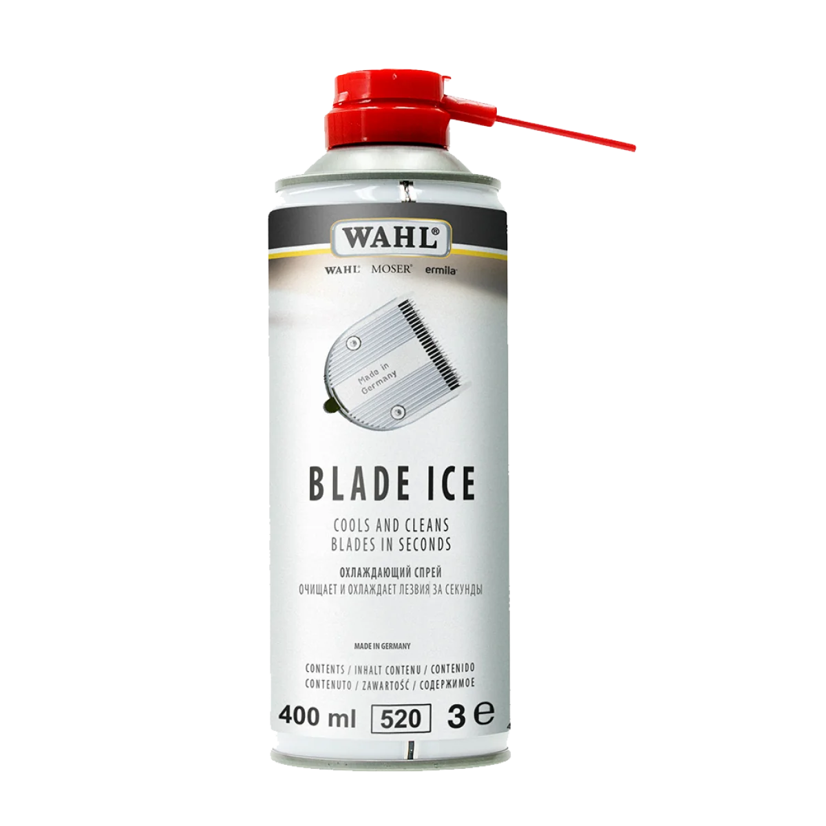 Chladiaci Čistiaci sprej WAHL Cooling Cleaning spray Blade Ice 400ml