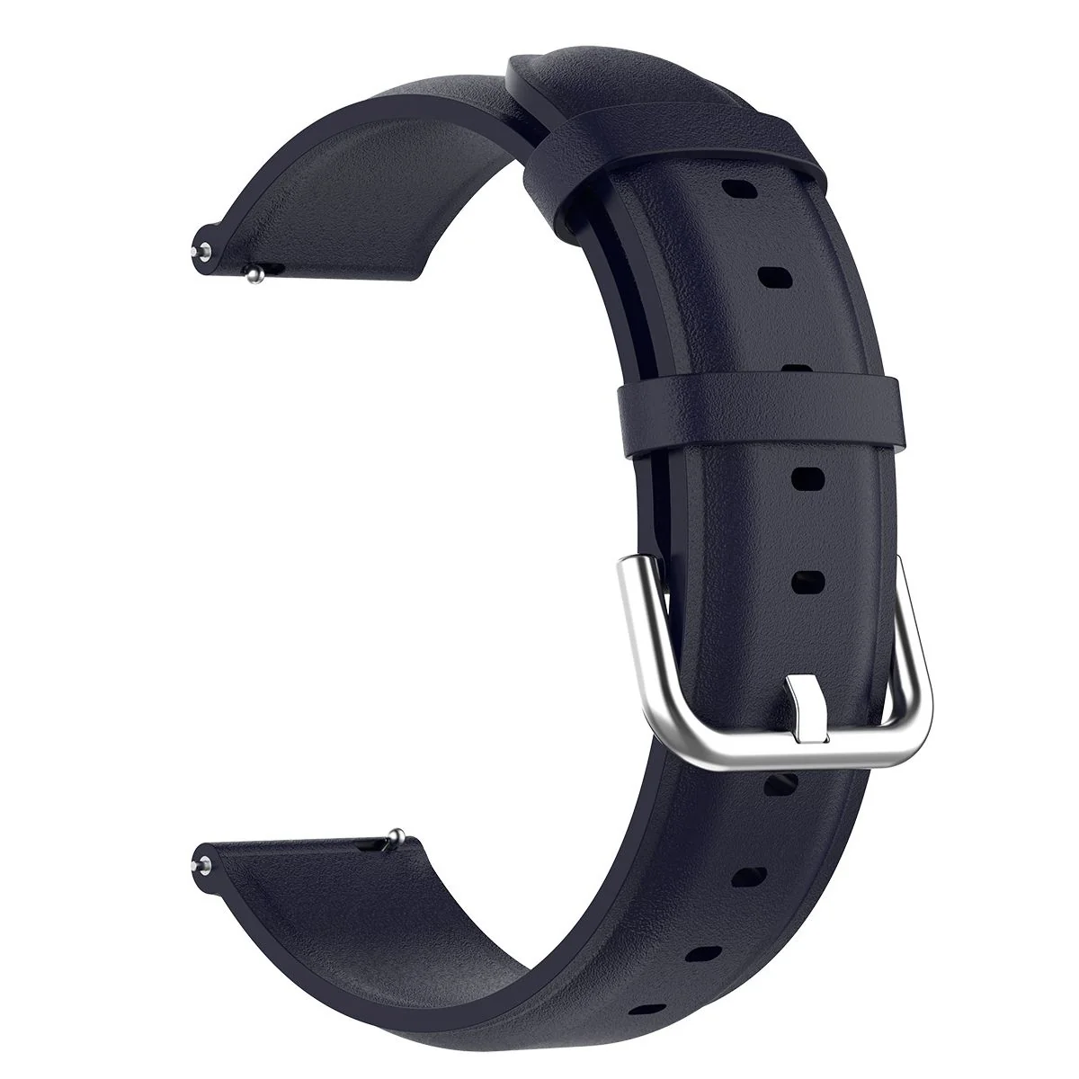 BStrap Leather Lux remienok na Xiaomi Watch S1 Active, navy blue