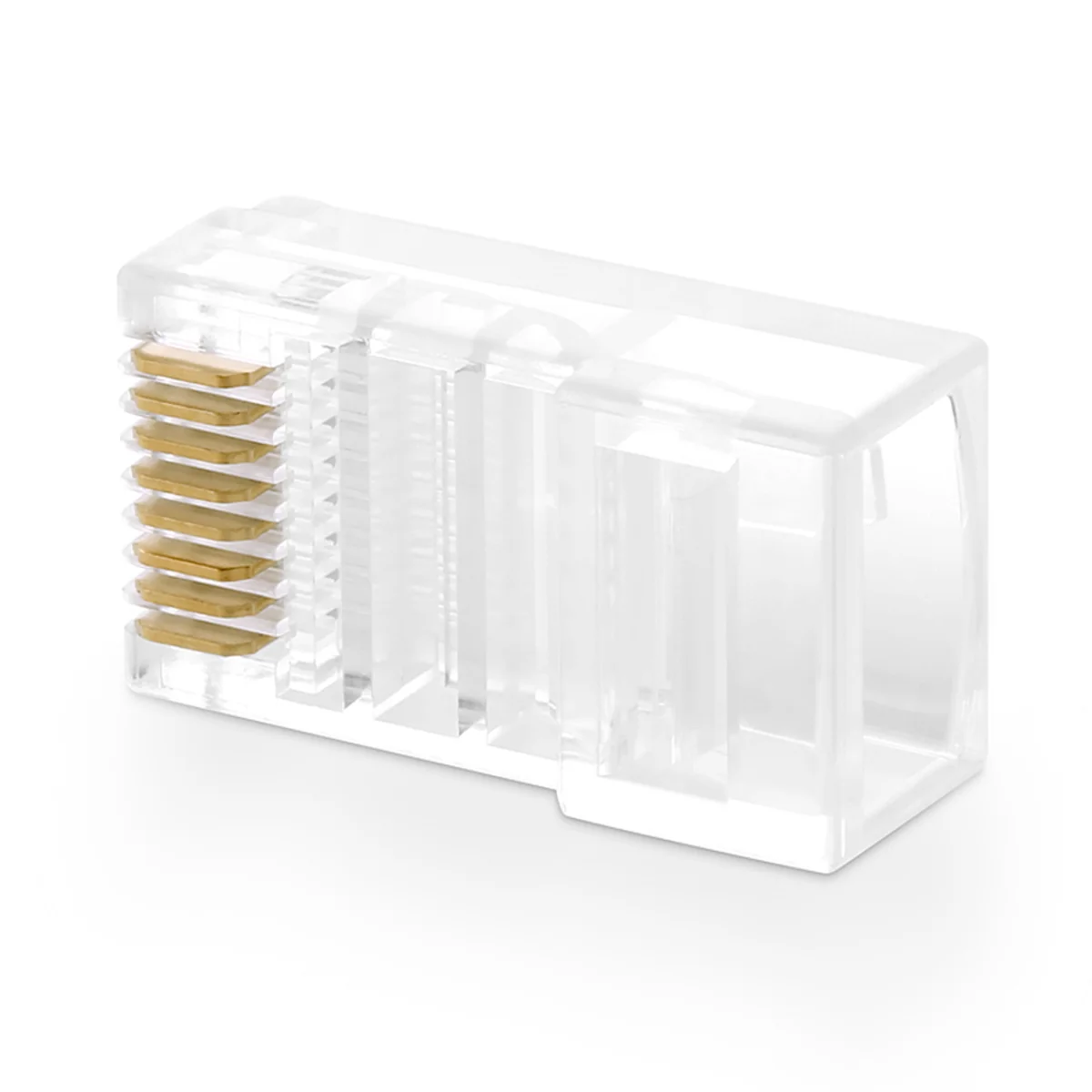 Ugreen NW110 100x konektor RJ45 8P8C Cat5, priesvitné 