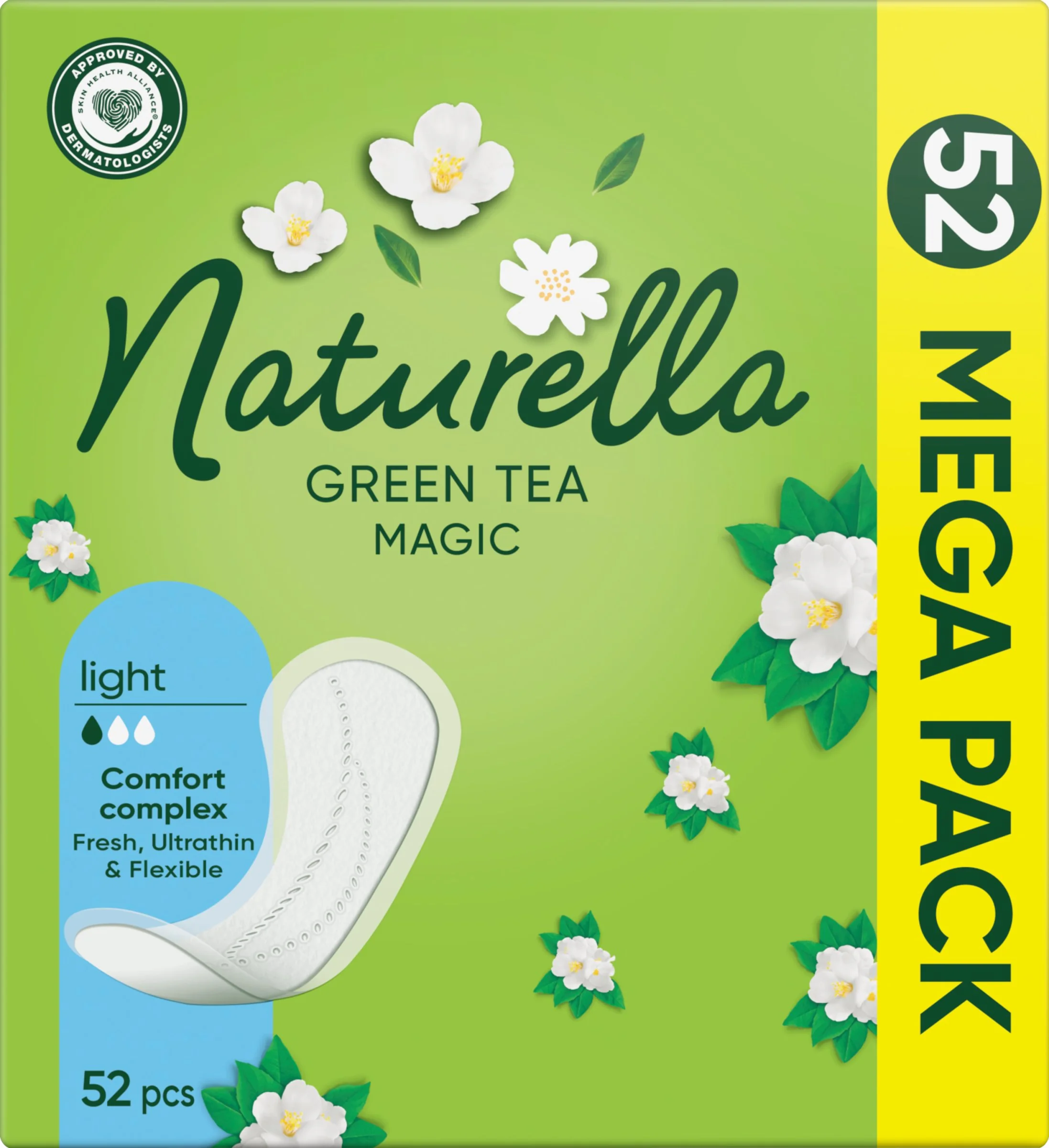 Naturella Light Green Tea Magic Intímky 52 ks