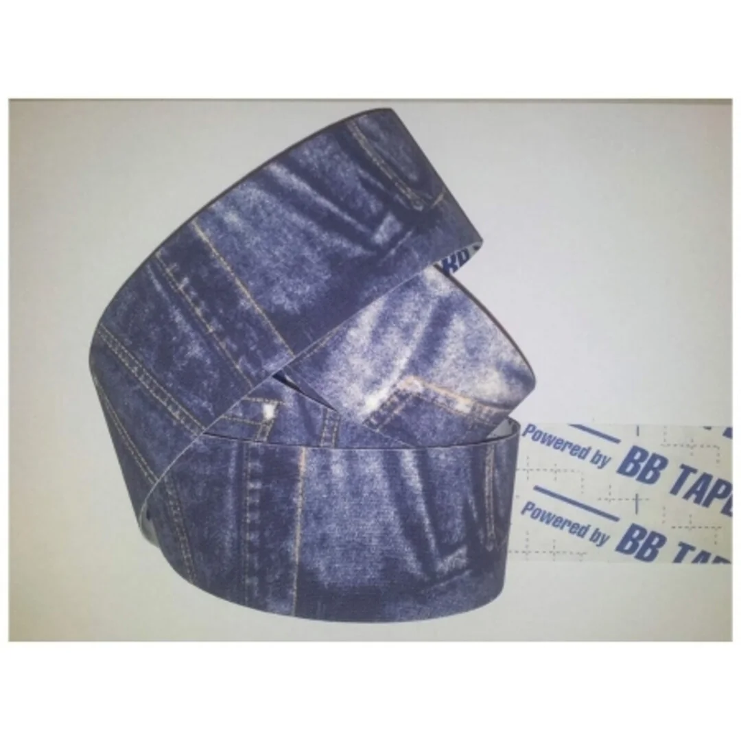 BB tape JEANS 5cm x 5m modrý