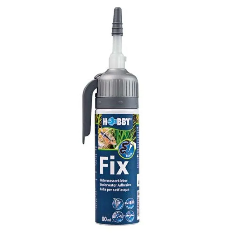 HOBBY Fix - Underwater Adhesive 80 ml lepidlo na lepenie aj pod vodou,  black čierné