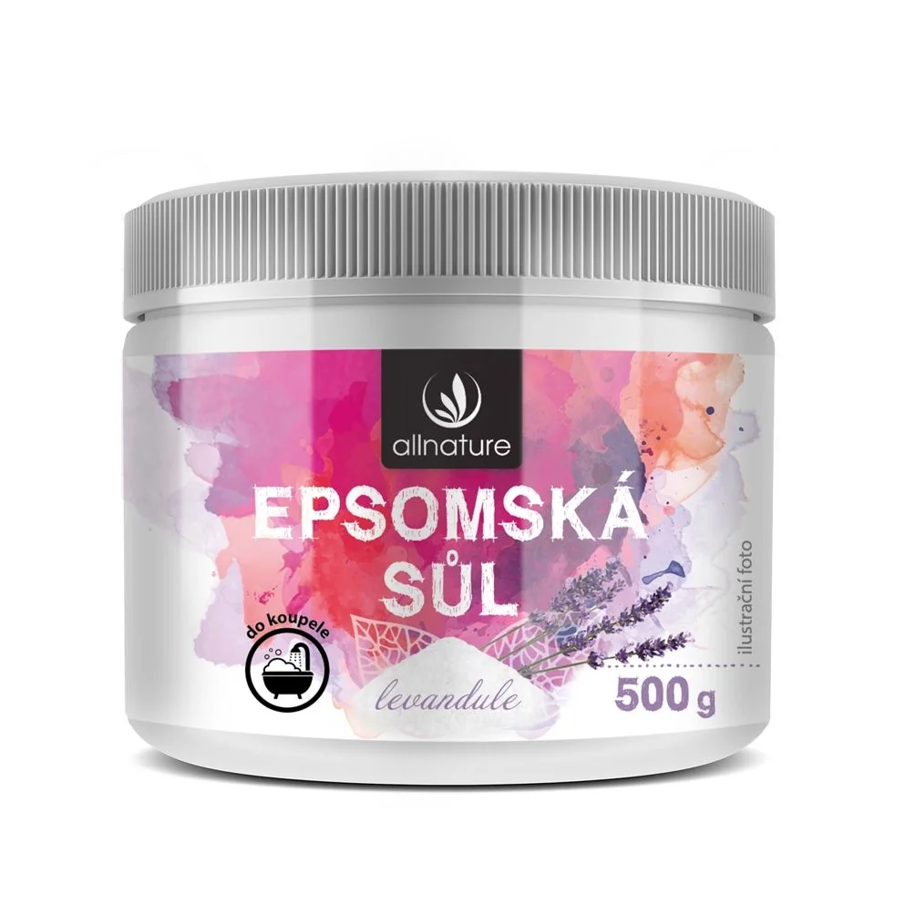 Allnature Epsomska Sol Levandula 500g