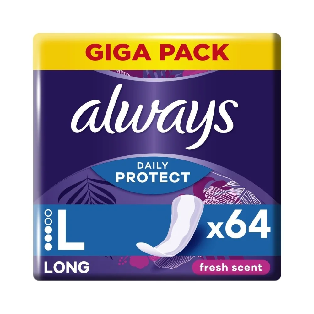 Always Intimky 64ks Long Fresh scent 1×64 ks, intimky