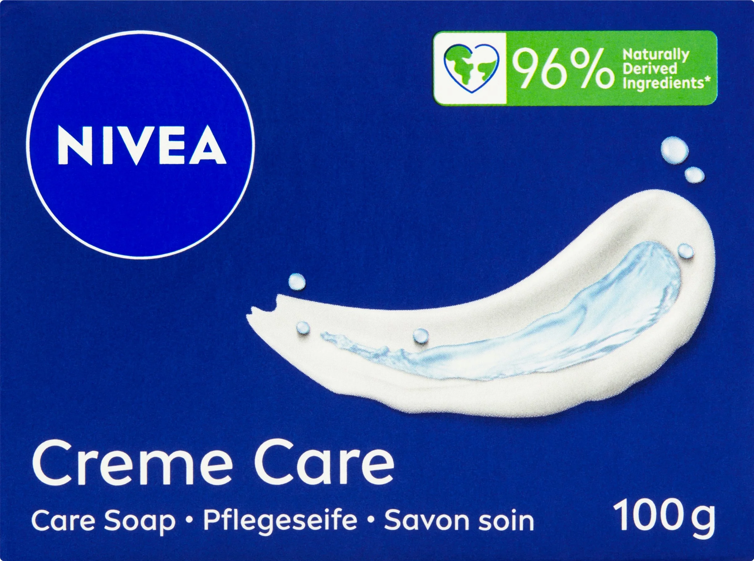 NIVEA Tuhé mydlo Creme Care 100g 1×100 g, tuhé mydlo