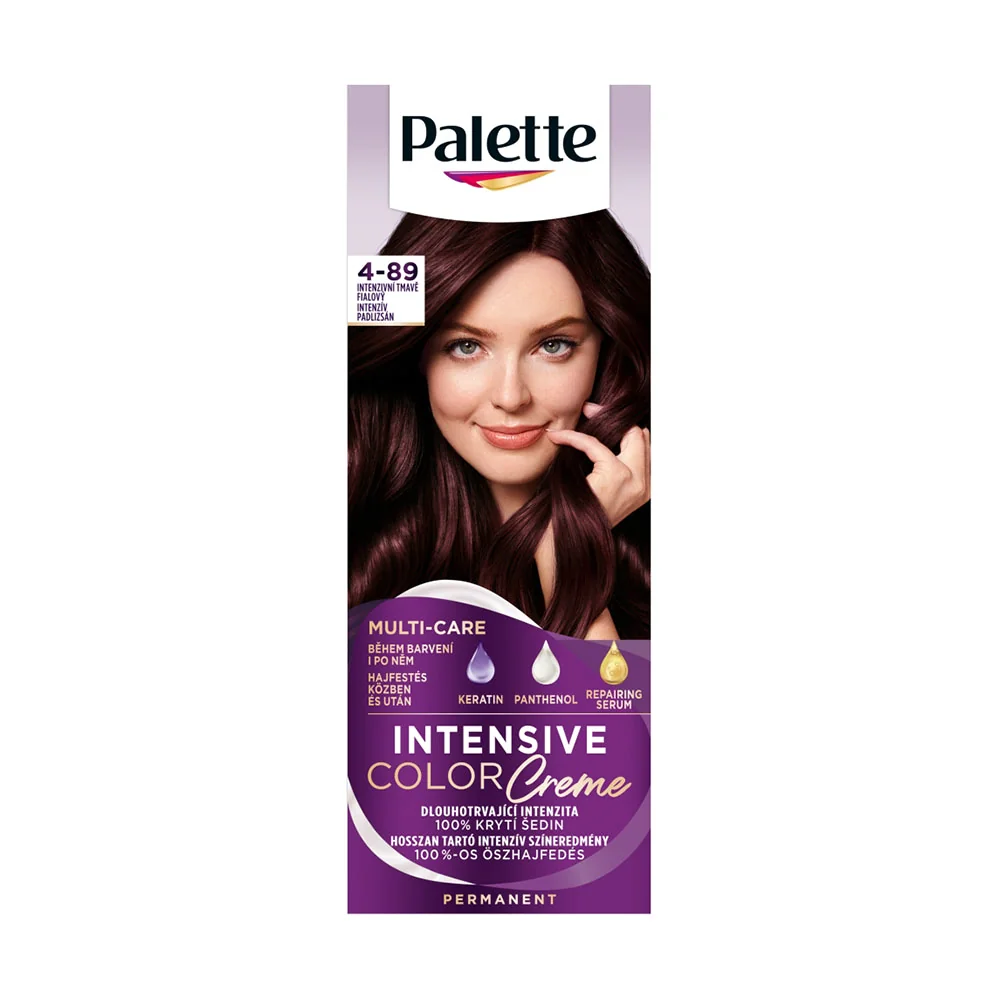 Palette Intensive Color Creme 4-89 Intenzívny tmavofialový