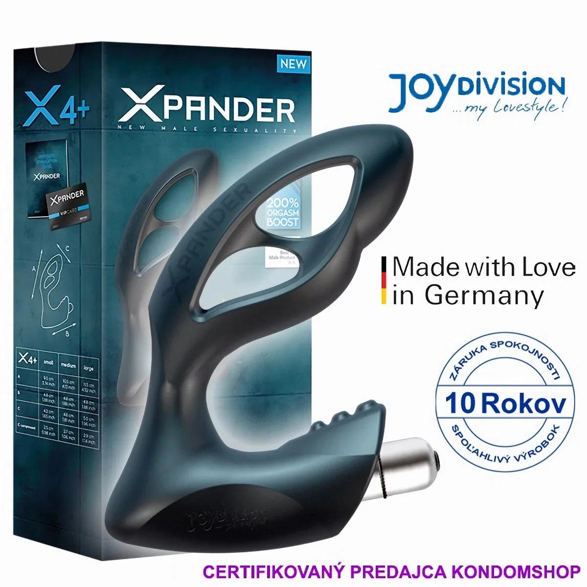 Joydivision XPANDER X4+ veľkosť L