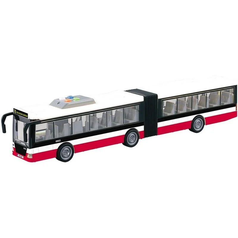 MADE - Autobus na zotrvačník 44 cm, hovorí česky, hlási zastávky, CZ design 