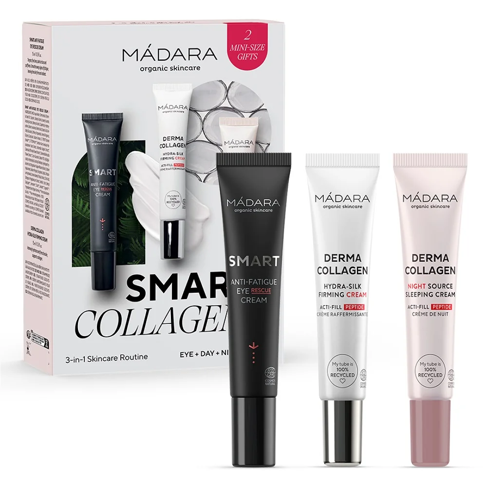 MÁDARA SMART COLLAGEN Set starostlivosti o pleť 3v1