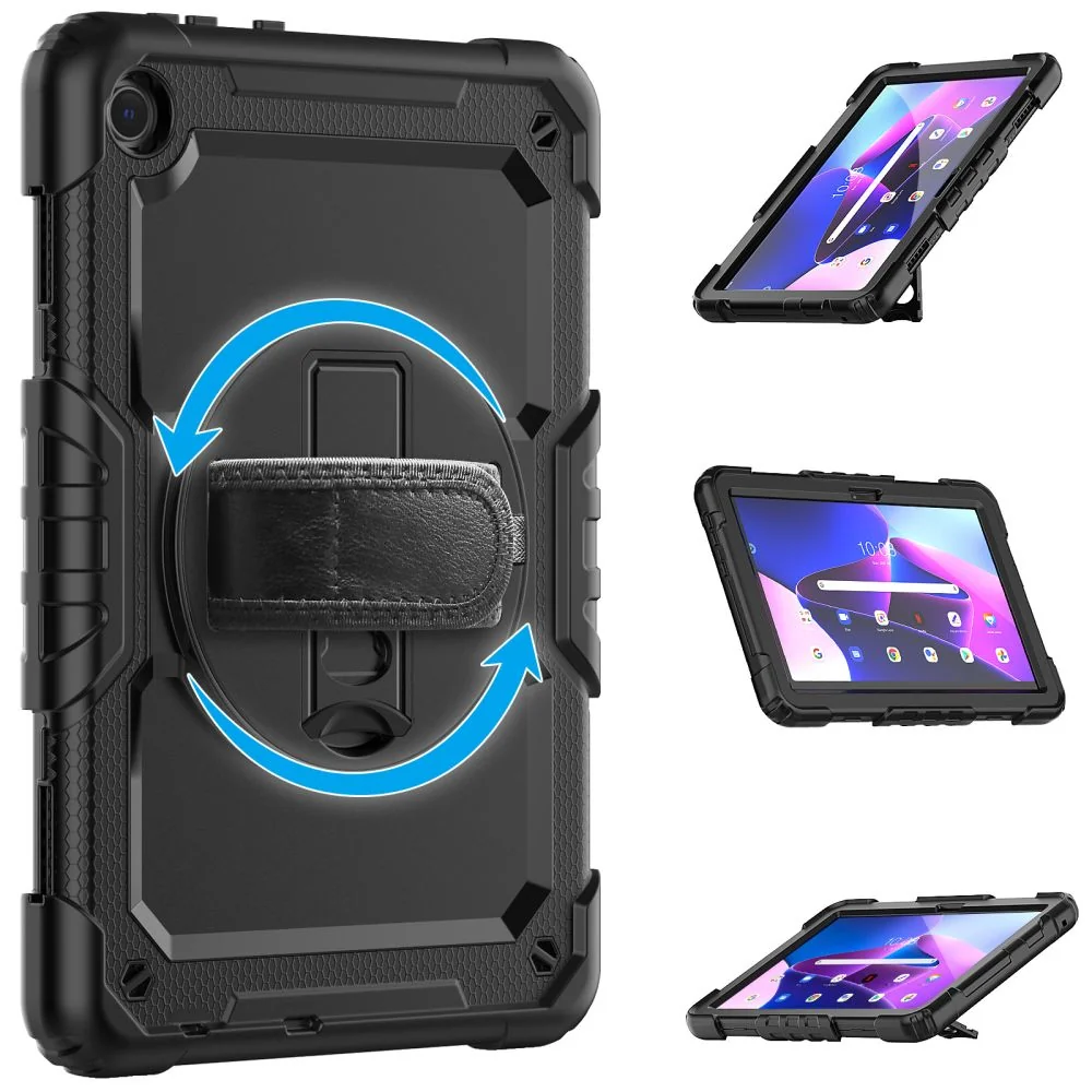 Tech-Protect Solid 360 kryt na Lenovo Tab M10 10.1'' 3rd Gen TB328 čierny