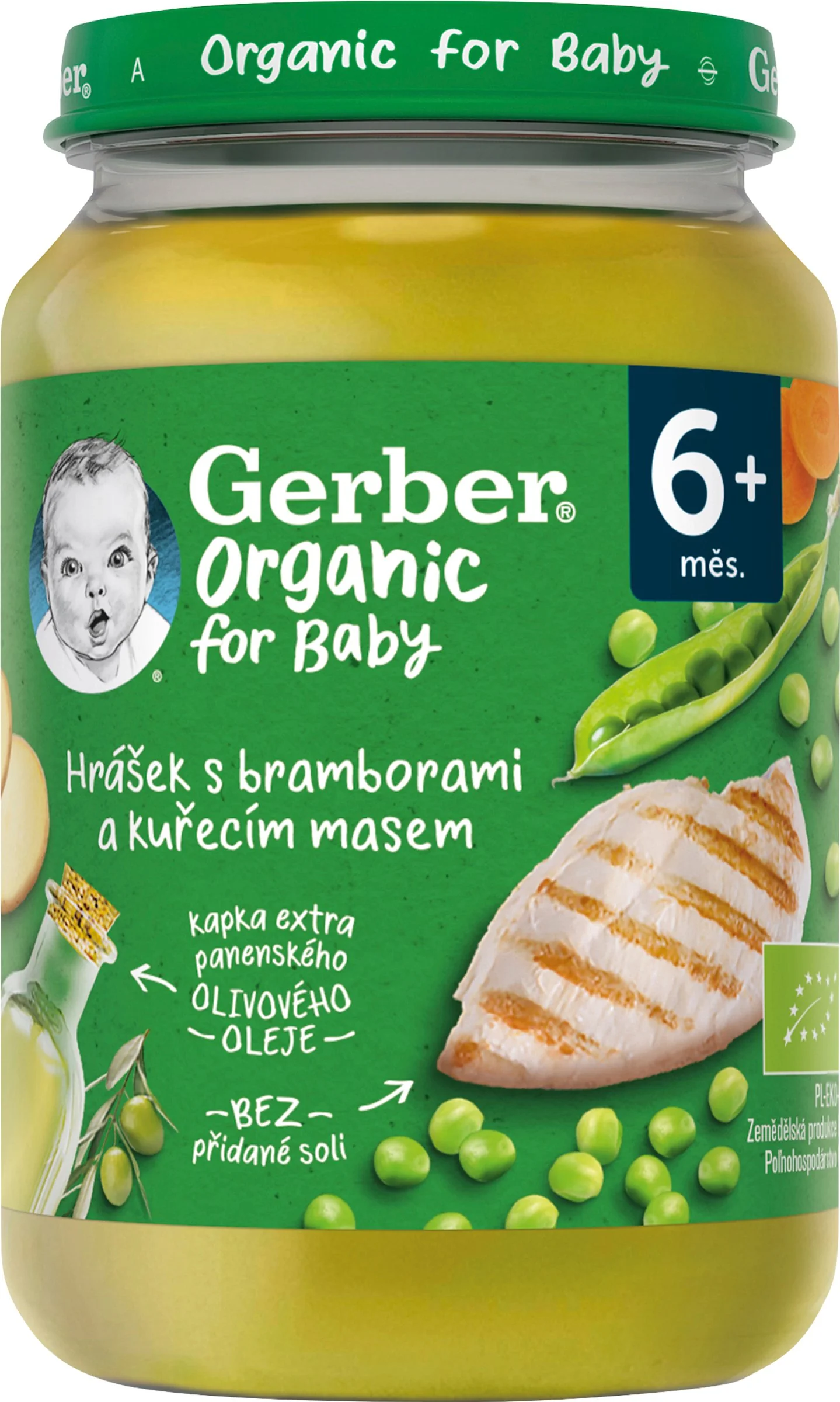 Gerber Organic Mäsovo-zeleninový príkrm