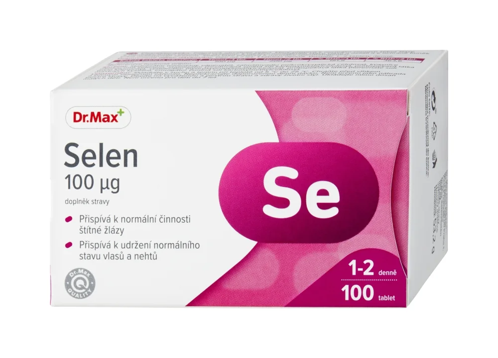 Dr. Max Selén 1×100 tbl, výživový doplnok