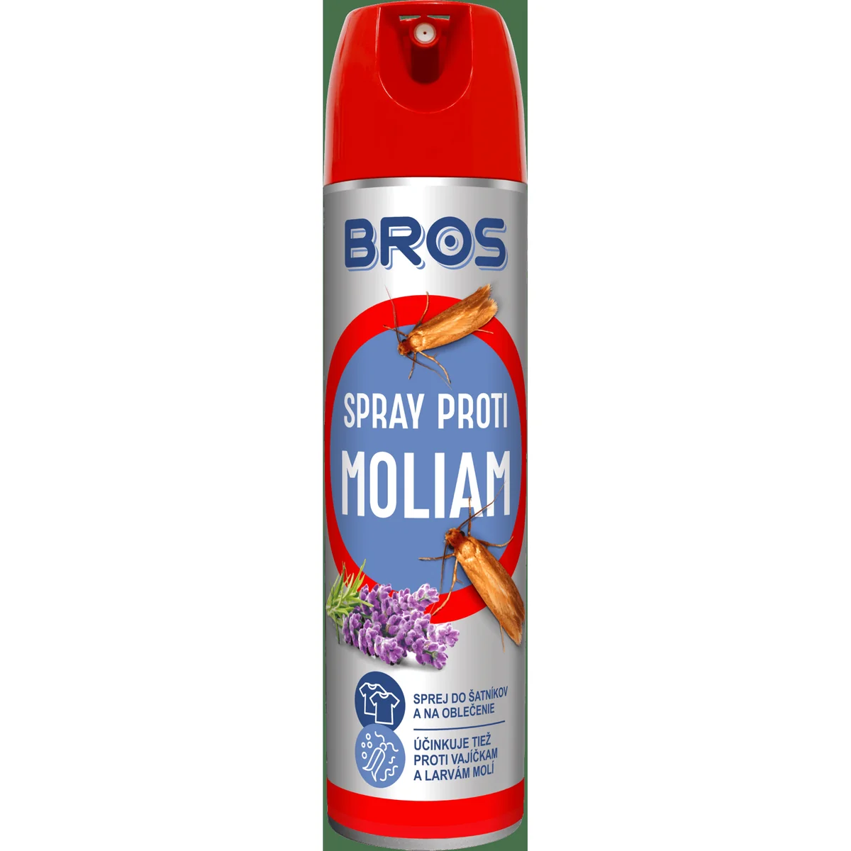 02198 Bros Sprej proti moliam 210/150 ml