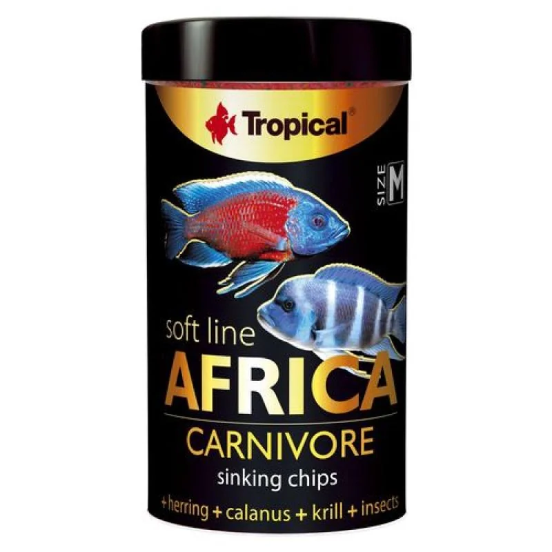 TROPICAL Africa Carnivore M 100ml/52g krmivo pre všežravé africké ryby 