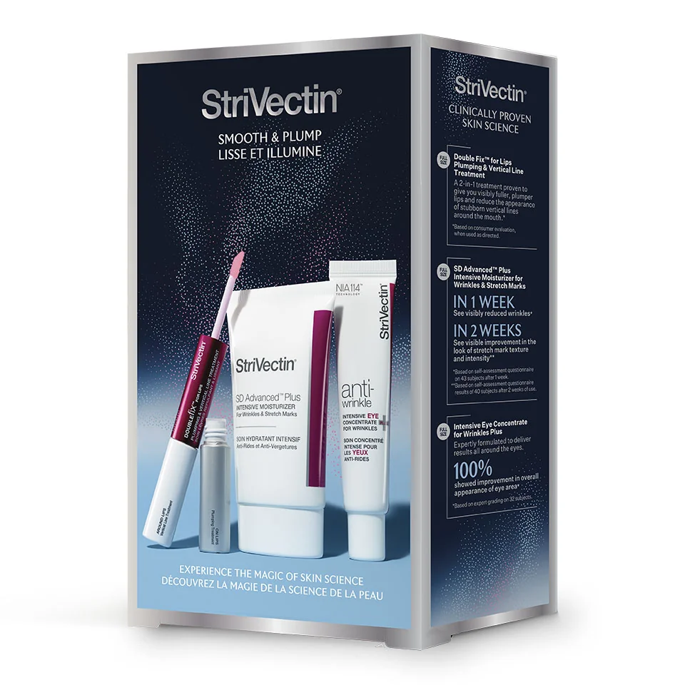 StriVectin Smooth & Plump – anti-age set kompletná pleťová starostlivosť proti vráskam