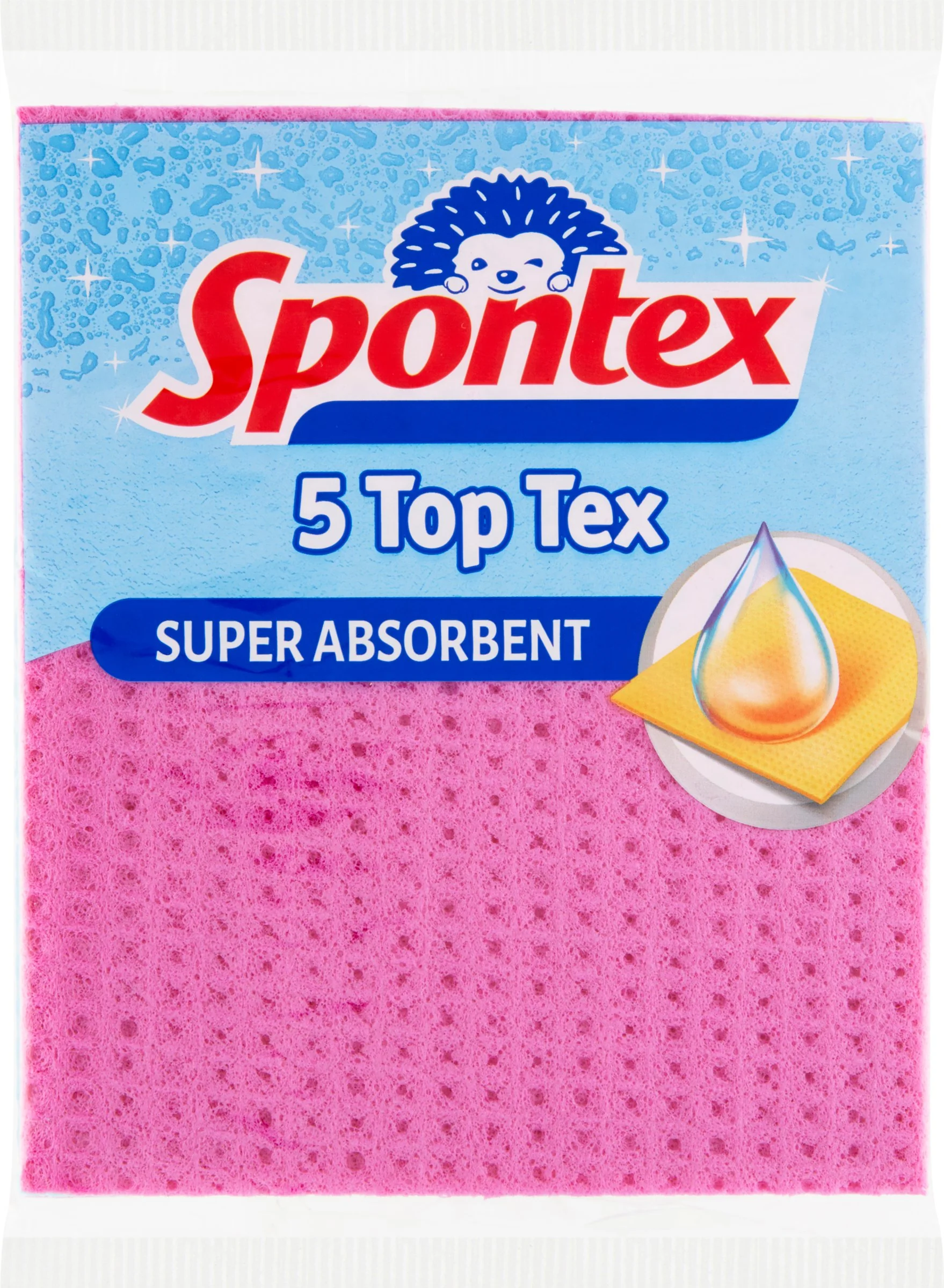 Spontex Top Tex hubková utierka 5ks 1×5 ks