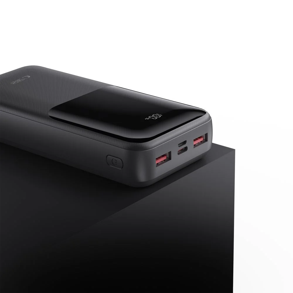 Tech-Protect PB02 Power Bank 20000mAh 2x USB / USB-C / Micro USB 22.5W , čierny