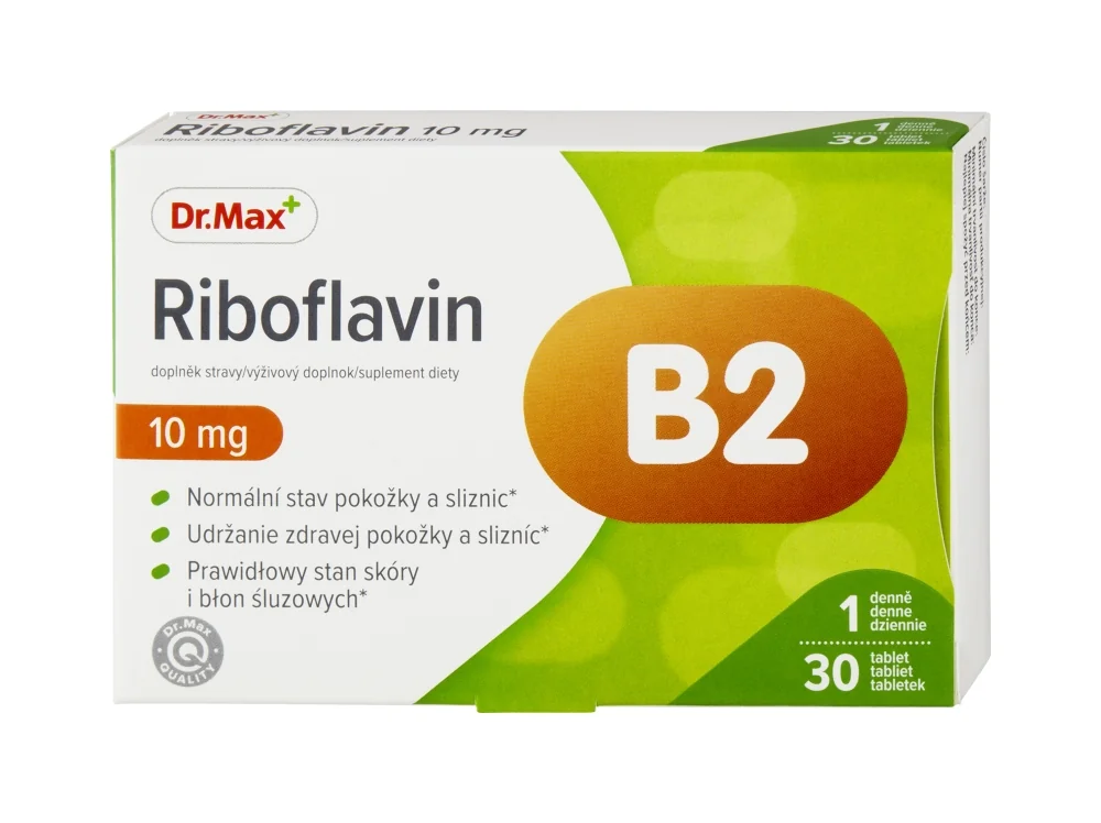 Dr.Max Riboflavín 10 mg