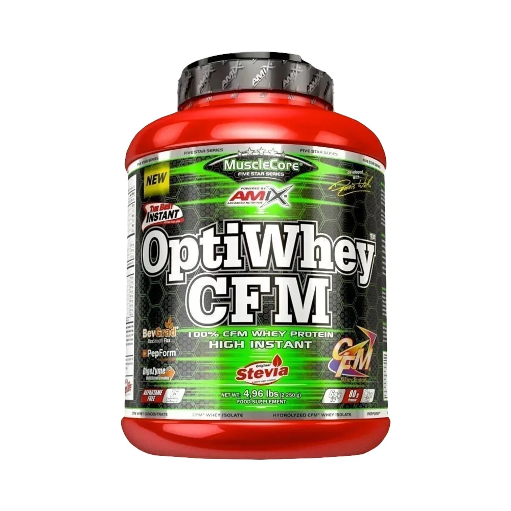 Amix OptiWhey CFM 2250 g dvojitá čokoláda