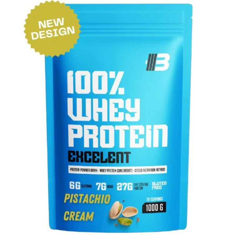 Excelent 100% Whey Proteín - pistáciový krém od BODY NUTRITION - 1000g