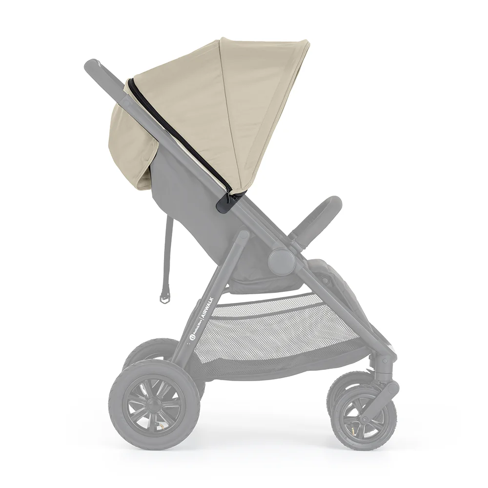 PETITE&MARS Strieška ku kočíku Airwalk Sahara Beige 1×1 ks, strieška ku kočíku