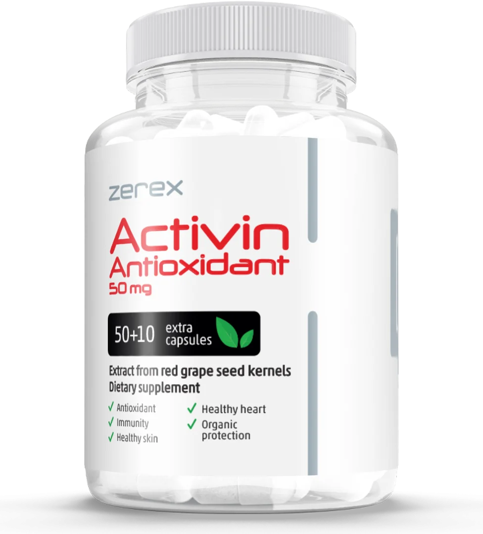 ZEREX ActiVin Antioxidant 1×60 cps , výživový doplnok