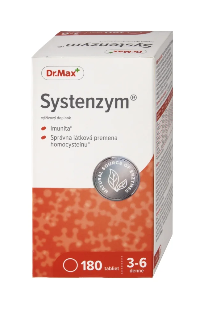 Dr. Max SYSTENZYM 1×180 tbl, výživový doplnok