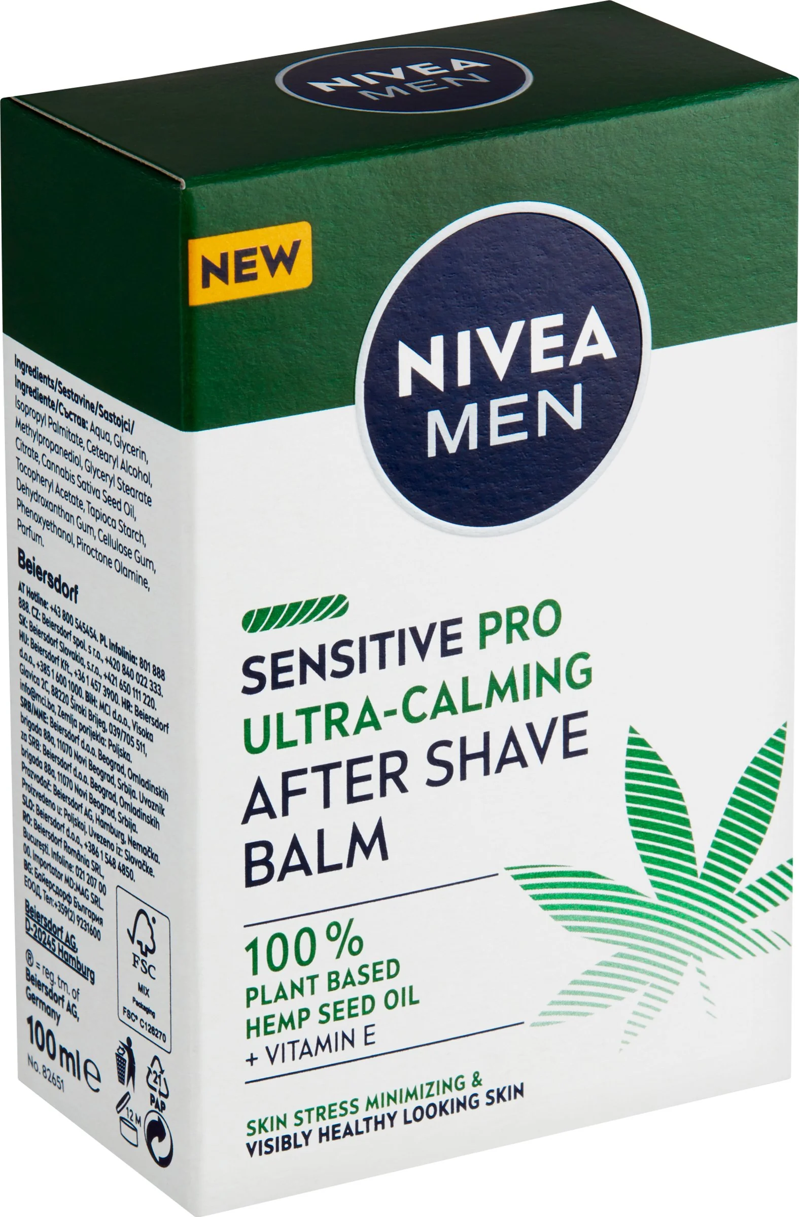 Nivea Men Balzam po holení Sensitive Hemp 1×1 ks