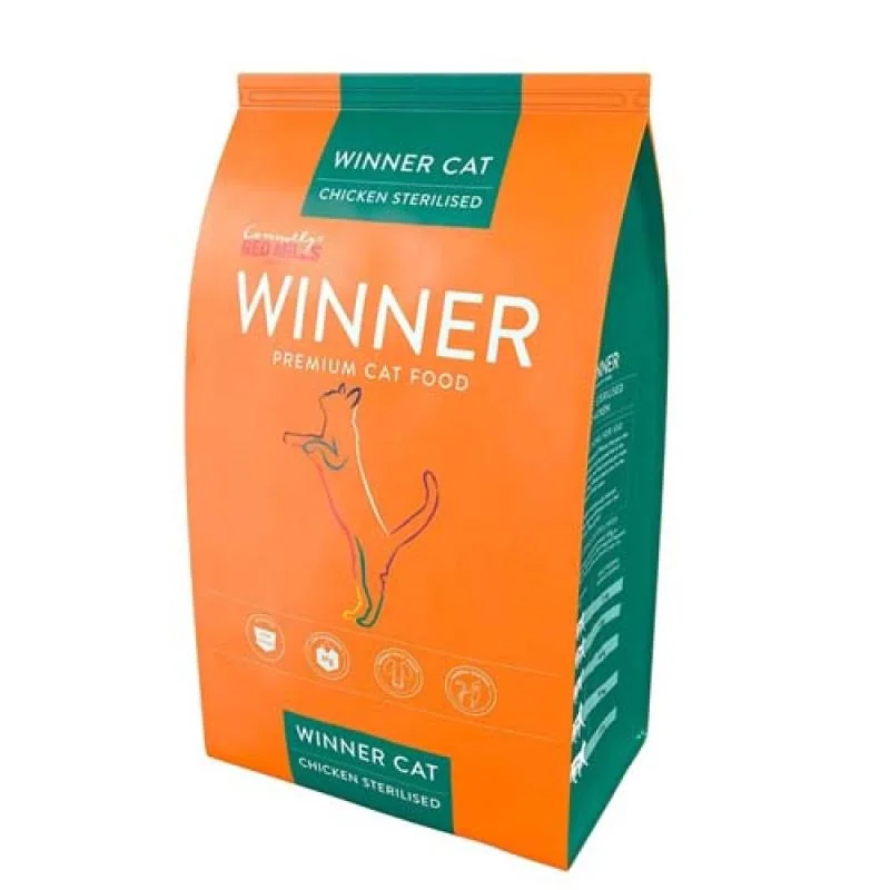 WINNER Cat Adult Sterilised Chicken 2kg prémiové krmivo pre sterilizované mačky