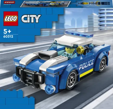 LEGO® City 60312 Policajné auto 1×1 ks, lego stavebnica