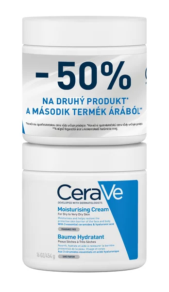 CeraVe hydratačný krém DUO PACK