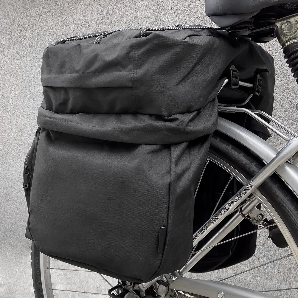 MG Bike Pannier cyklistická taška 60L, čierna 