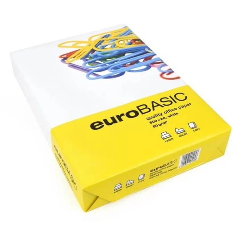 5ks Kopírovací papier euroBASIC A4, 80g-Mondi 