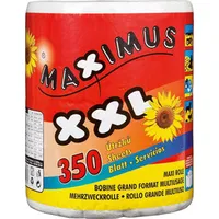 Maximus papierové utierky XXL 2 vrstvové 350 útržkov