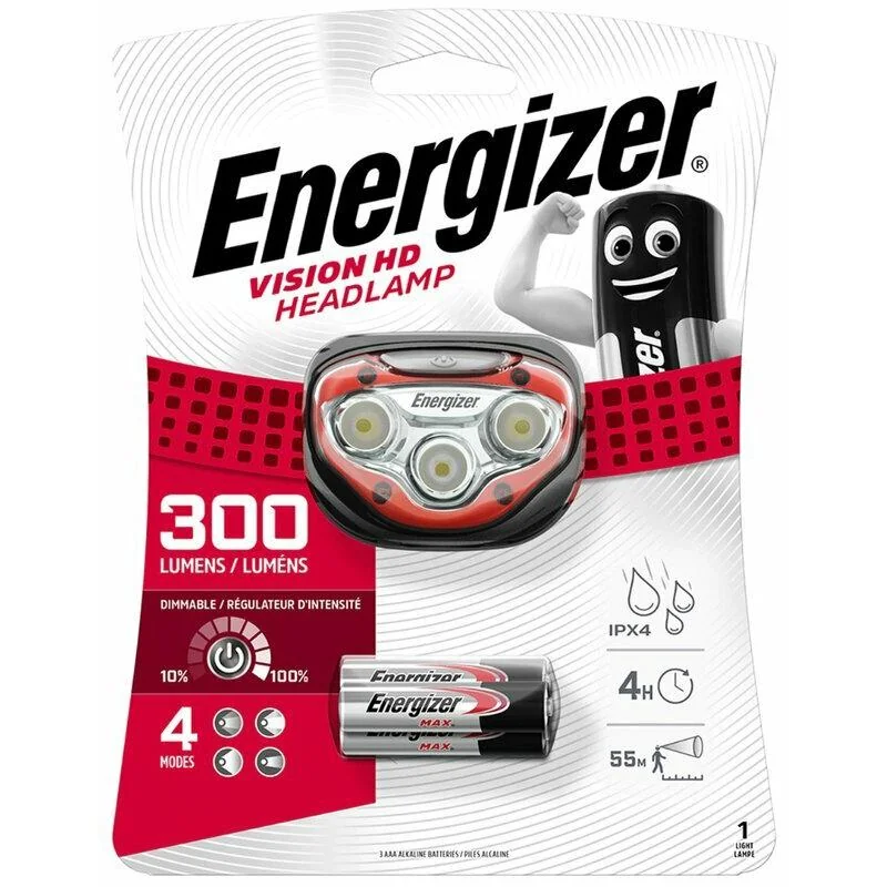 Energizer čelovka Vision HD 3 x AAA light