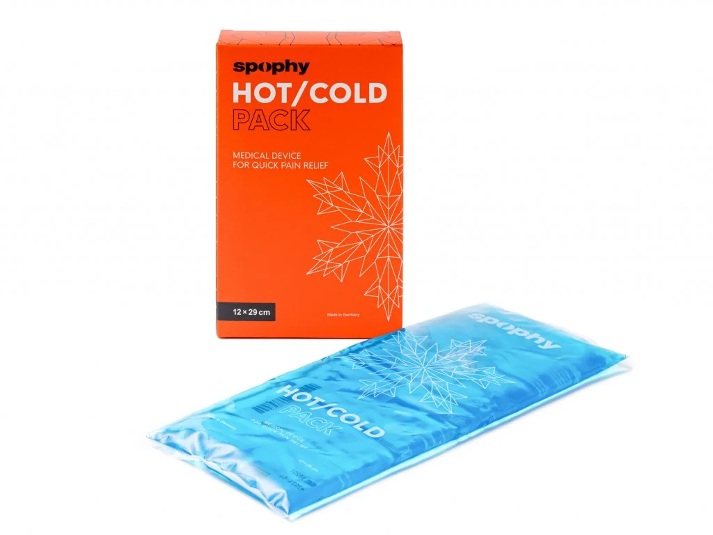 Spophy Hot/Cold Pack, hrejivý/chladivý sáčok, 12 x 29 cm 1×1 ks, hrejivý/chladivý sáčok