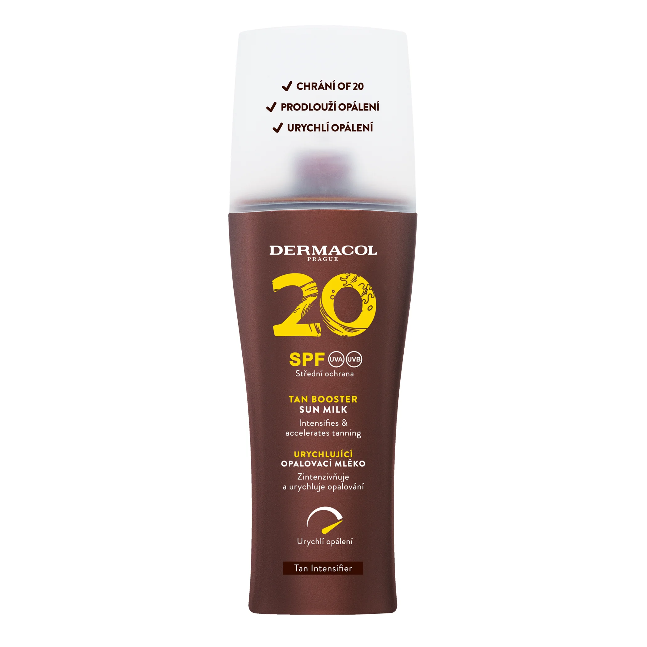 Dermacol SUN Mléko urychlujúce opálenie SPF 20