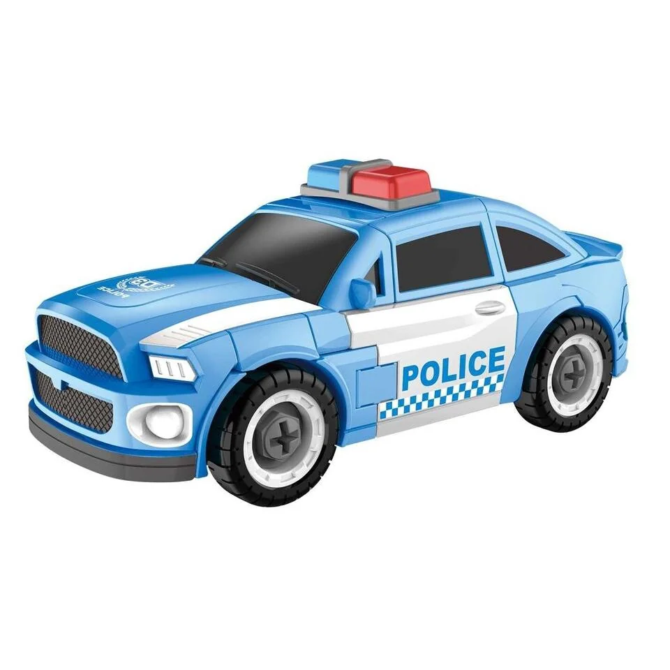 Autorobt policajné auto šróbovacie 15cm 