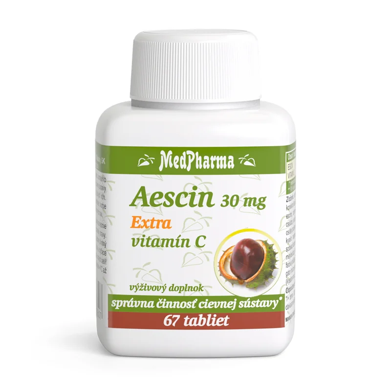 MedPharma Aescin 30 mg Extra vitamín C