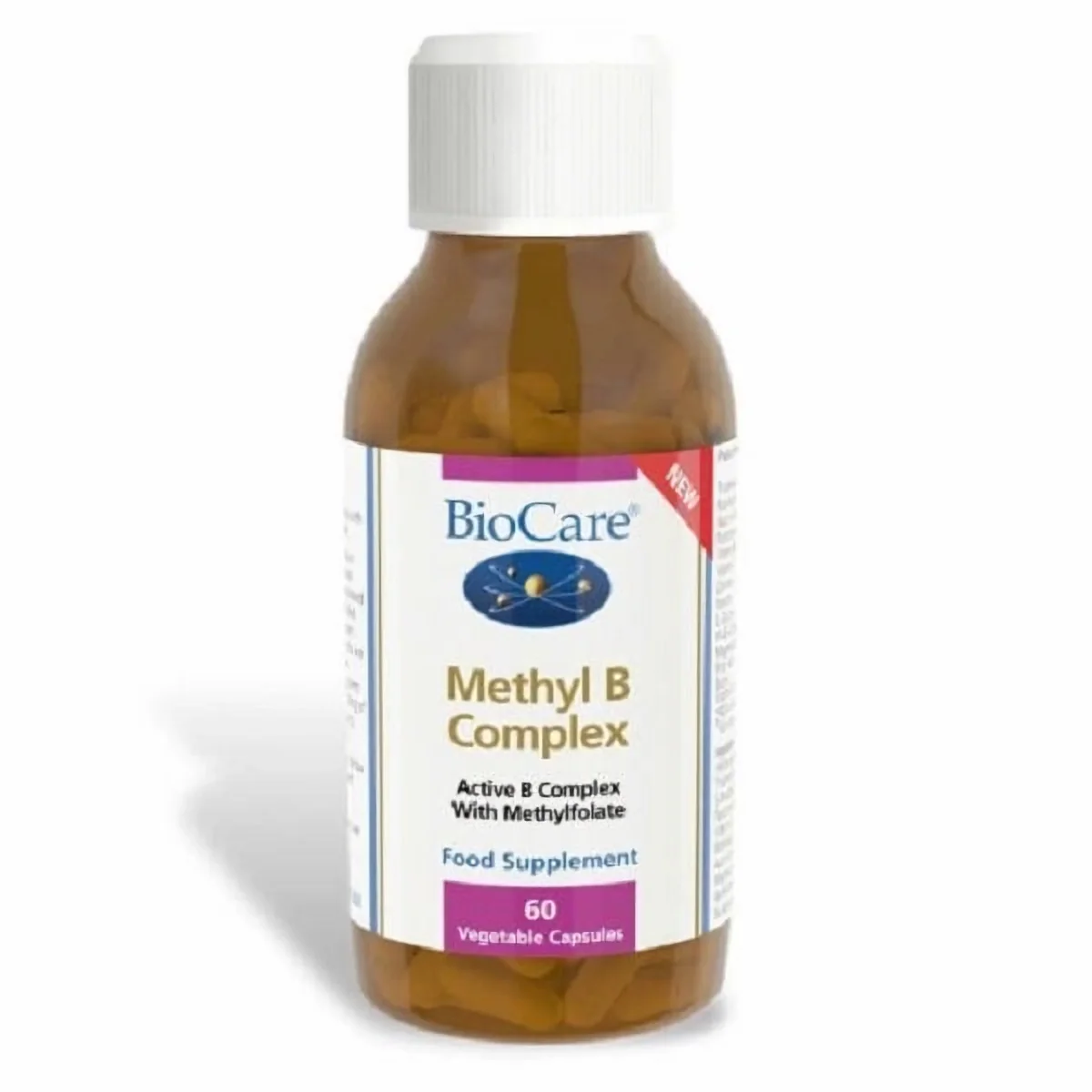 BioCare - Methyl B Complex - vitamín B komplex, 60 kapsúl