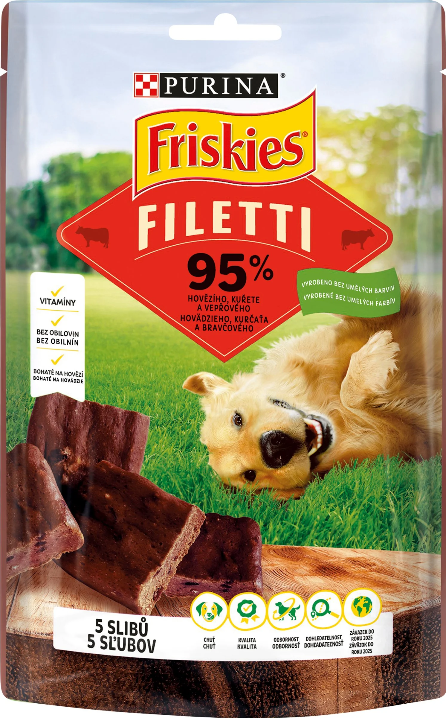 FRISKIES Filetti 7x70g s hovädzím