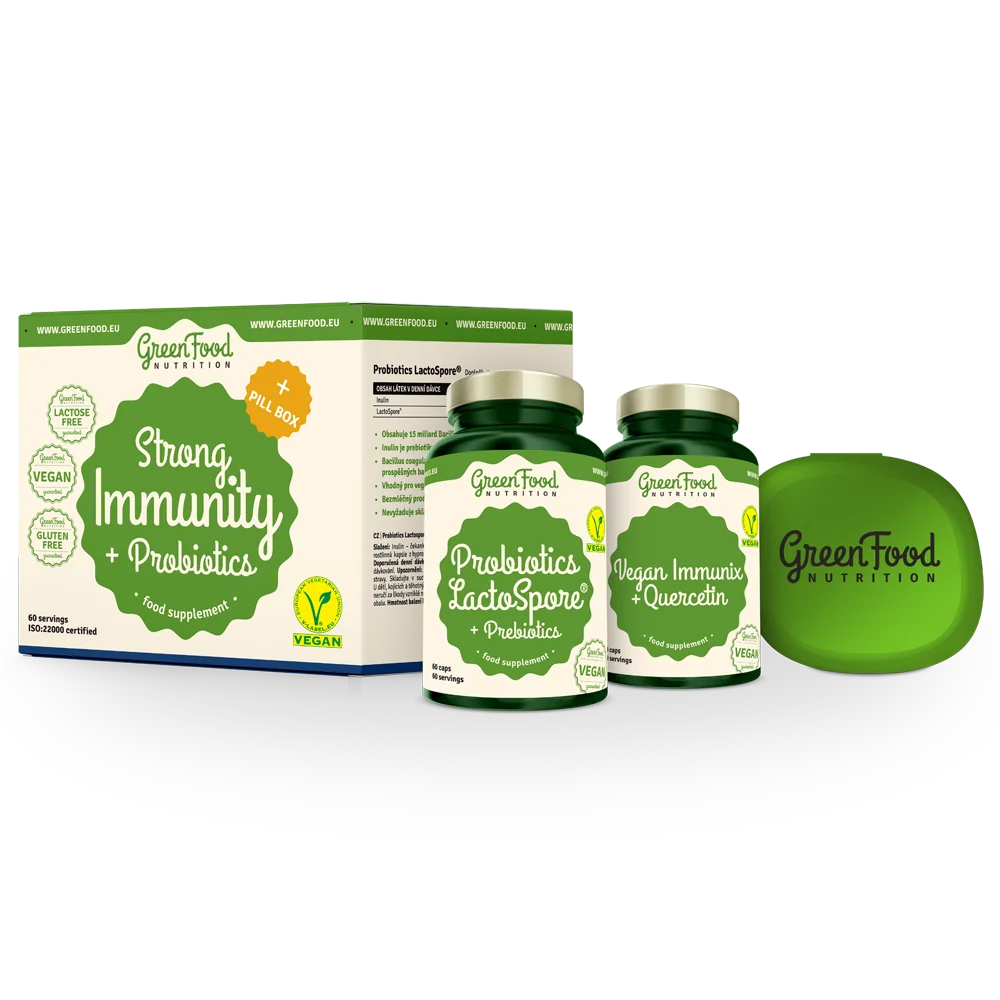 GreenFood Nutrition STRONG IMMUN+Probio+Pillbox